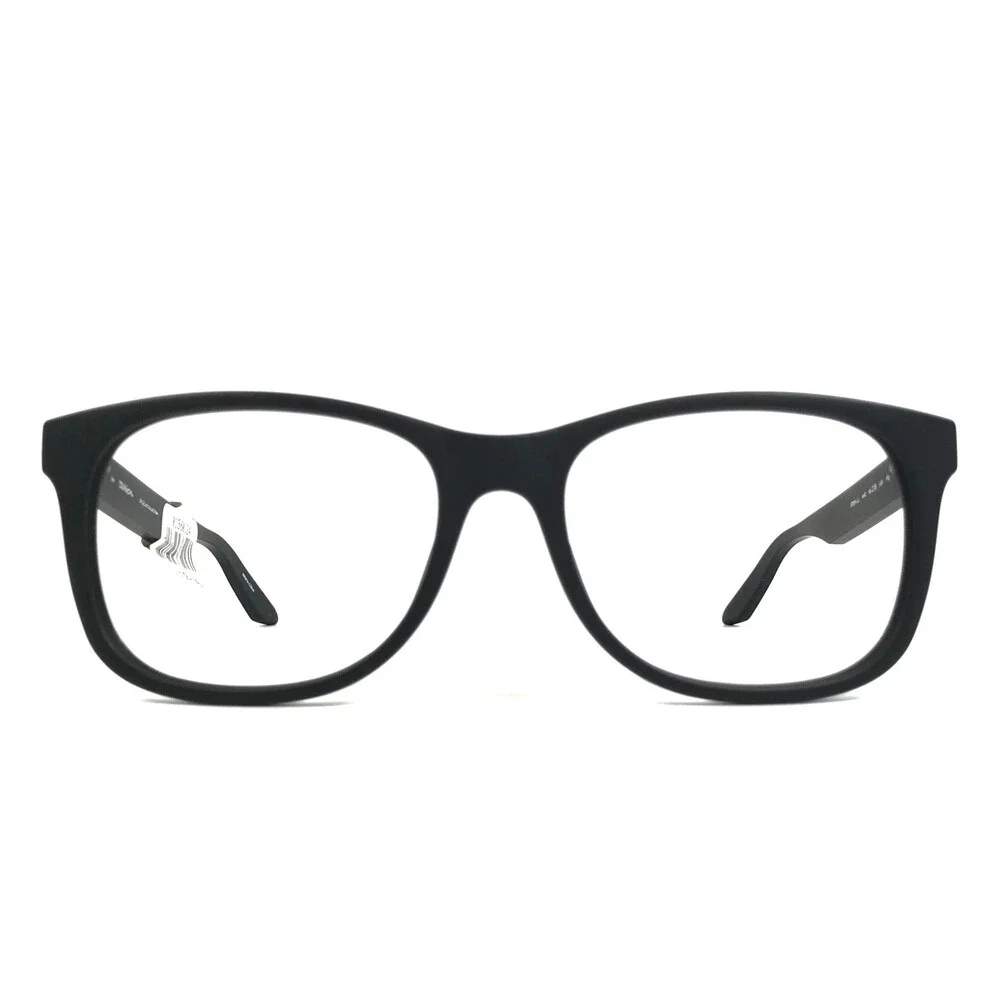 Dragon Eyeglasses Frames EDEN LL 002 Matte Black Square Full Rim 56-18-145